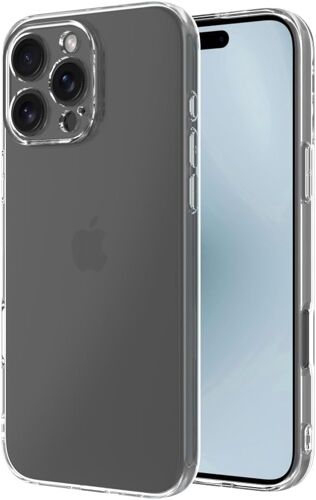 KALANKA-Coque iPhone 16 Pro Max, Coque Apple iPhone 16 Pro Max Transparente, Étui en Silicone TPU Souple et Fin, Anti-Jaunissement, Bord Surélevé Écran et Caméra, Protection Durable