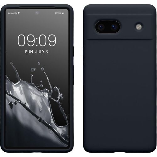 Housse Compatible avec Google Pixel 7a Coque-Housse de téléphone Protection Souple en TPU Silicone-Myrtille