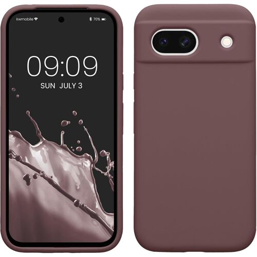 Housse Compatible avec Google Pixel 8a Coque-Housse de téléphone Protection Souple en TPU Silicone-Raisin