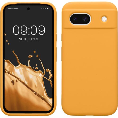 Housse Compatible avec Google Pixel 8a Coque-Housse de téléphone Protection Souple en TPU Silicone-Mangue