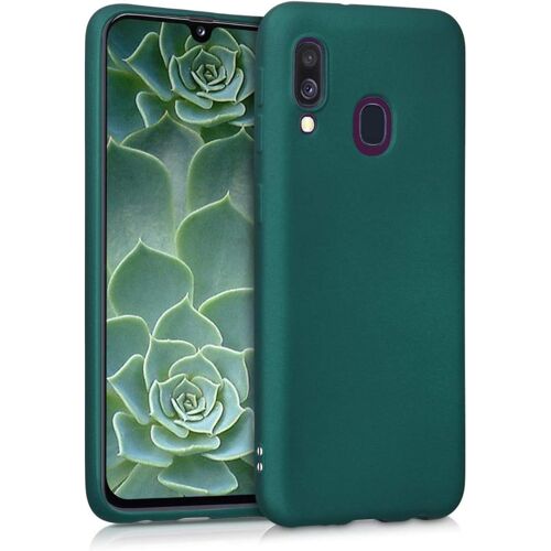 Étui Vert Gris pour Samsung Galaxy S24 Plus - Protection durable et grip sécurisé