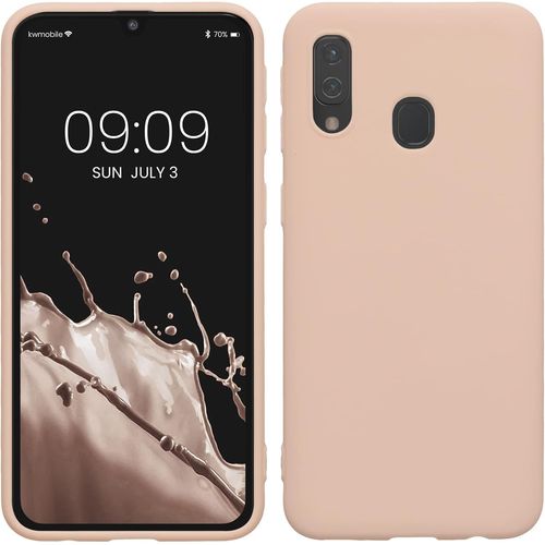 Housse Compatible avec Samsung Galaxy A40 Coque - Housse de téléphone Protection Souple en Silicone - Coconut Swirl