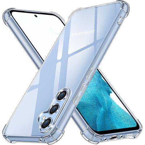 Coque Pour Samsung Galaxy A54 5G, Ultra Transparent Étui De Protection En Silicone Antichoc Avec Coins Renforcés, Clair Mince Souple Tpu Bumper Housse[POP942243]
