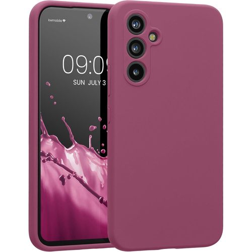 Housse Compatible Avec Samsung Galaxy A54 5g Coque - Housse De Téléphone Protection Souple En Tpu Silicone - Violet Orchidée