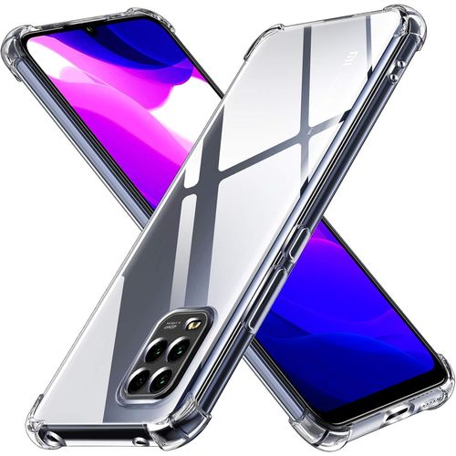 Coque Pour Xiaomi Mi 10 Lite 5g, Ultra Transparent Étui De Protection En Silicone Antichoc Avec Coins Renforcés, Clair Mince Souple Tpu Bumper Housse