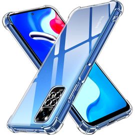 Sskal-Coque Pour Xiaomi Redmi Note 11/Xiaomi Redmi Note 11s 4g,Ultra Transparent Étui De Protection En Silicone Antichoc Avec Coins Renforcés,Clair Mince Souple Tpu Bumper Housse