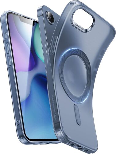 Coque Pour Iphone 16E 2025, Compatible Avec Magsafe, Protection De L'Appareil Photo, Coque Fine Antichoc, Résiste Au Jaunissement Et Aux Rayures, Coque De Magnétique, Série Zero, B[MAG5295027]