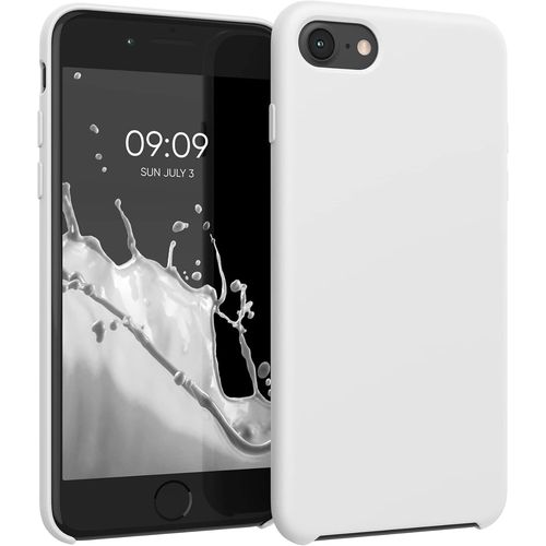 Housse Compatible Avec Apple Iphone Se (2022) / Iphone Se (2020) / Iphone 8 / Iphone 7 Coque - Housse De Téléphone Protection Souple En Tpu Silicone - Blanc