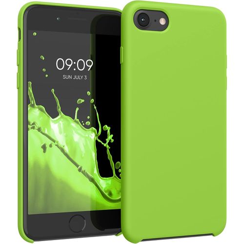 Housse Compatible Avec Apple Iphone Se (2022) / Iphone Se (2020) / Iphone 8 / Iphone 7 Coque - Housse De Téléphone Protection Souple En Tpu Silicone - Vert