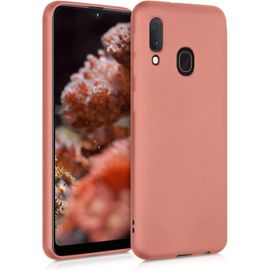 Housse Compatible Avec Samsung Galaxy A20e Coque - Housse De Téléphone Protection Souple En Tpu - Bronze Métallique