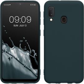 Housse Compatible Avec Samsung Galaxy A20e Coque - Housse De Téléphone Protection Souple En Silicone - Ardoise Foncée