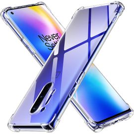 Coque Tpu Ultra Transparente Pour Oneplus 8 Pro ¿ Étui Antichoc Mince Et Souple Avec Coins Renforcés