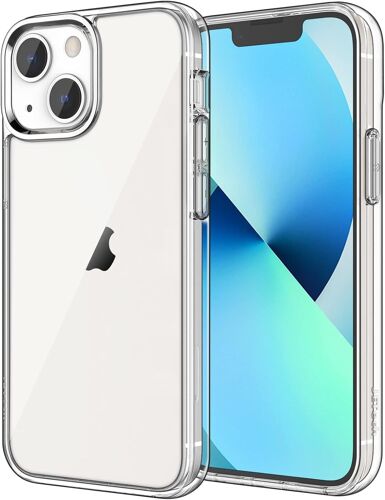 KALANKA-Coque pour iPhone 13 6,1 Pouces, Anti-Jaunissement étui de Protection Transparente Antichoc, Housse Anti-Rayures (HD Clair)