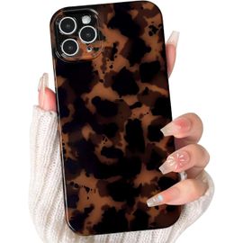 Kalanka-Coque Pour Iphone 11 Pro Max Mignonne Motif De Léopard Guépard Pour Femmme Fille Et Homme Animal Imprimé Conception Tendance Souple En Tpu Étui De Protection - Noir