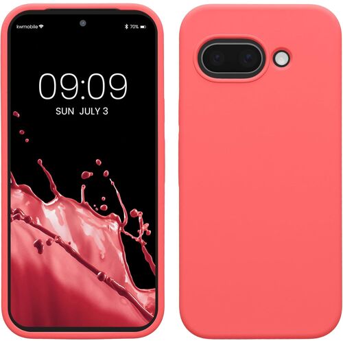 Housse Compatible Avec Google Pixel 9a Coque - Housse De Téléphone Protection Souple En Tpu Silicone - Corail Fluo[Car782355]
