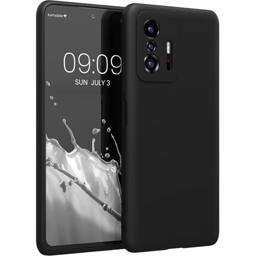 KAL-Housse Compatible Avec Xiaomi 11T / 11T Pro Coque - Housse De Téléphone Protection Souple En Silicone - Noir