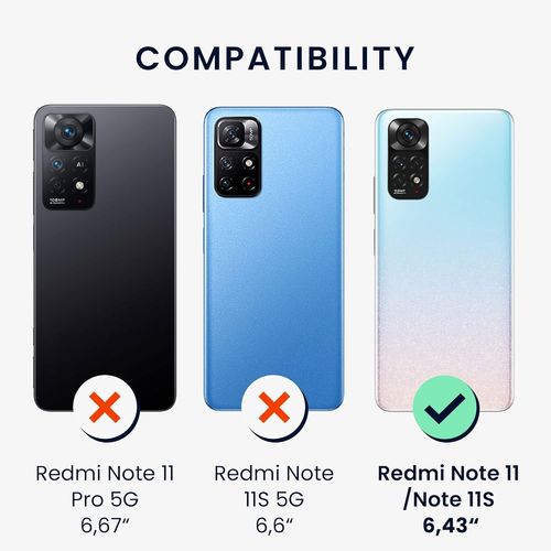 Housse Compatible Avec Xiaomi Redmi Note 11 / Note 11s Coque - Housse De Téléphone Protection Souple En Silicone - Corail Pastel
