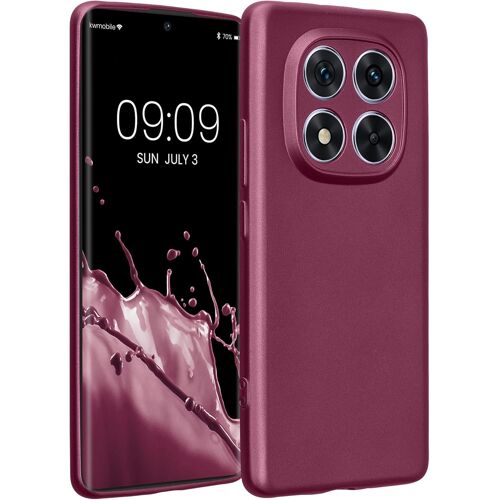 KAL-Housse Compatible Avec Xiaomi Redmi Note 14 Pro 5G / Poco X7 Coque - Housse De Téléphone Protection Souple En Tpu - Lavande Métallique