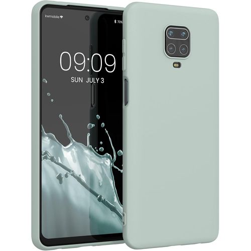 Housse Compatible Avec Xiaomi Redmi Note 9s / 9 Pro / 9 Pro Max Coque - Housse De Téléphone Protection Souple En Silicone - Cool Mint