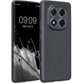 Kal-Housse Compatible Avec Xiaomi Redmi Note 14 Pro 5g / Poco X7 Coque - Housse De Téléphone Protection Souple En Tpu - Gris Métallique