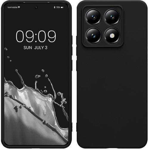 Housse Compatible Avec Xiaomi 14t Coque - Housse De Téléphone En Tpu Avec Protection Appareil Photo - Noir Mat[Car781309]