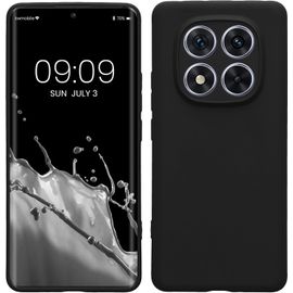 Kal-Housse Compatible Avec Xiaomi Redmi Note 14 Pro 5g / Poco X7 Coque - Housse De Téléphone En Tpu Avec Protection Appareil Photo - Noir Mat