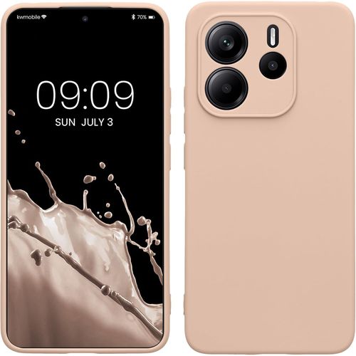 Kal-Housse Compatible Avec Xiaomi Redmi Note 14 4g (Pas Pour 5g) Coque - Housse De Téléphone En Tpu Avec Protection Appareil Photo - Coconut Swirl