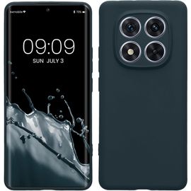 Kal-Housse Compatible Avec Xiaomi Redmi Note 14 Pro 5g / Poco X7 Coque - Housse De Téléphone En Tpu Avec Protection Appareil Photo - Ardoise Foncée