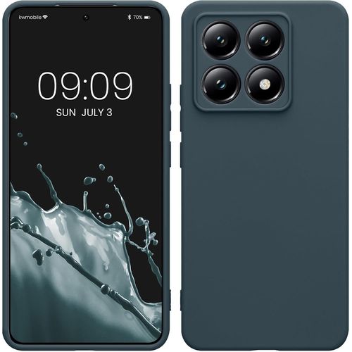Kal-Housse Compatible Avec Xiaomi 14t Coque - Housse De Téléphone En Tpu Avec Protection Appareil Photo - Ardoise Foncée