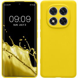 Kal-Housse Compatible Avec Xiaomi Redmi Note 14 Pro 5g / Poco X7 Coque - Housse De Téléphone En Tpu Avec Protection Appareil Photo - Jaune Radieux