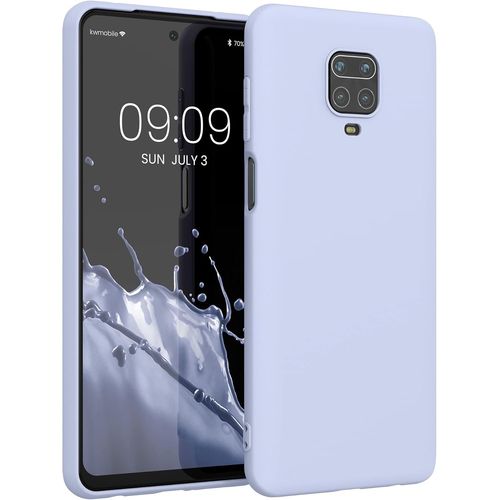 KAL-Housse Compatible Avec Xiaomi Redmi Note 9S / 9 Pro / 9 Pro Max Coque - Housse De Téléphone Protection Souple En Silicone - Violet Pastel