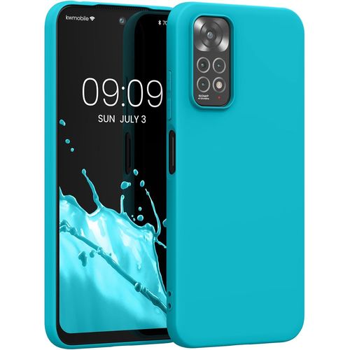 Housse Compatible Avec Xiaomi Redmi Note 11 / Note 11s Coque - Housse De Téléphone Protection Souple En Silicone - Cool Glacier