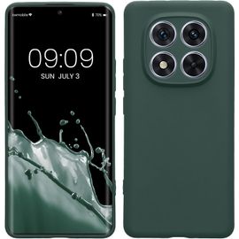 Kal-Housse Compatible Avec Xiaomi Redmi Note 14 Pro 5g / Poco X7 Coque - Housse De Téléphone En Tpu Avec Protection Appareil Photo - Vert Mousse