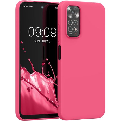 Housse Compatible Avec Xiaomi Redmi Note 11 / Note 11s Coque - Housse De Téléphone Protection Souple En Silicone - Awesome Pink