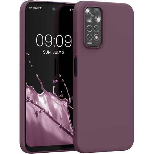 Housse Compatible Avec Xiaomi Redmi Note 11 / Note 11s Coque - Housse De Téléphone Protection Souple En Silicone - Iris Pâle
