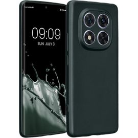 Kal-Housse Compatible Avec Xiaomi Redmi Note 14 Pro 5g / Poco X7 Coque - Housse De Téléphone Protection Souple En Tpu - Pétrole Métallique