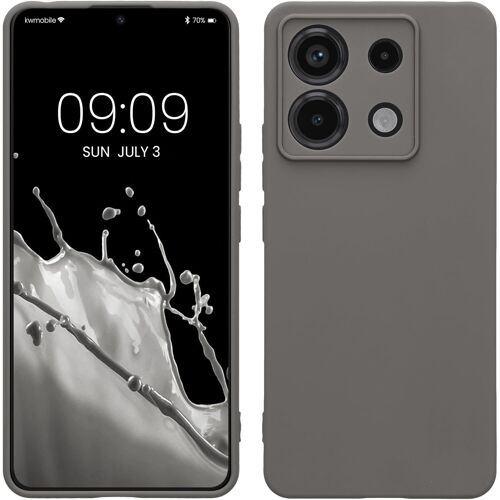 KAL-Housse Compatible Avec Xiaomi Redmi Note 13 Pro 5G / Poco X6 5G Coque - Housse De Téléphone En Tpu Avec Protection Appareil Photo - Stone Dust