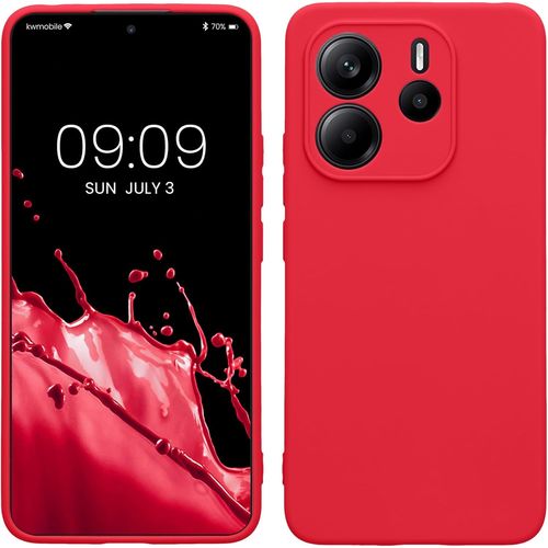 Housse Compatible Avec Xiaomi Redmi Note 14 4g (Pas Pour 5g) Coque - Housse De Téléphone En Tpu Avec Protection Appareil Photo - Rose Fluo[Car781266]