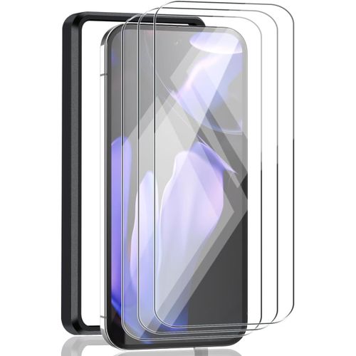 Verre Trempé Pour Google Pixel 9/Pixel 9 Pro Protection D'écran. 9h Anti-Rayures, 3 Pièces Google Pixel 9/Pixel 9 Pro Verre Trempé Protection D'écrane. Hd Clair Pour Google Pixel 9/9 Pro