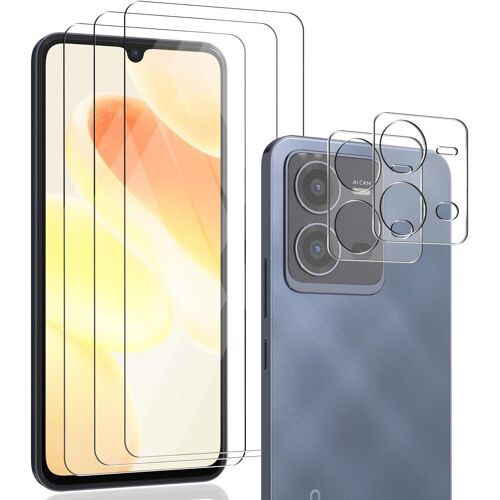 Tempered Glass For Vivo X80 Lite 5g, X80 Lite 5g Screen Protector 3 Pieces And X80 Lite 5g Tempered Glass Lens Protector 2 Pieces. 9h Hardness, Hd Film Glass For X80 Lite 5g