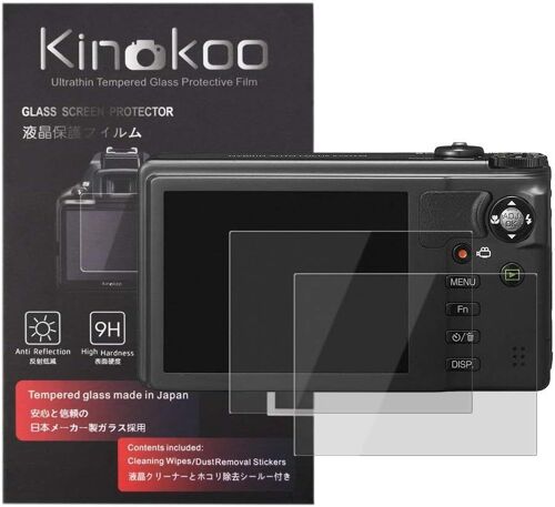 Film de Verre tremp¿¿ pour Richo CX6/CX5/CX4/CX3/CX2/CX1 Film de Protection d'¿¿cran Crystal Clear Richo CX6 CX5 CX4 CX3 CX2 CX1 sans Bulles/Anti-Rayures (Paquet de 2)