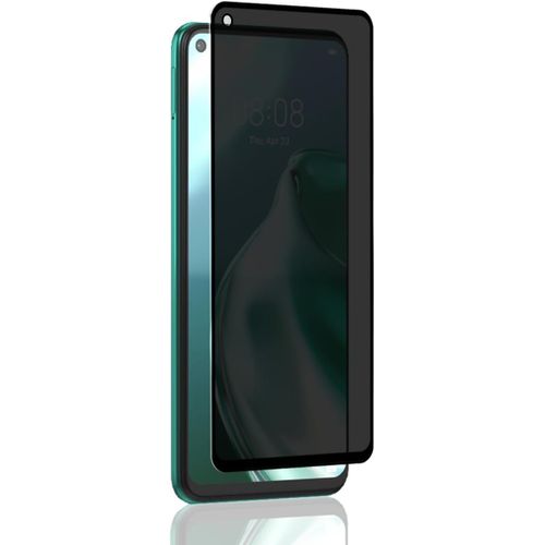 Cauc-Anti-Espion Verre Trempé Pour Huawei P40 Lite 4g, Film Protection Écran, Couverture Complète, Ultra Haute Dureté 9h, Anti-Rayure Privacy Protecteur Protection D'écran Pour Huawei P40 Lite 4g
