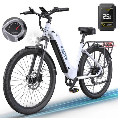 Vélo Électrique Homme/Femme Onesport Ot05 Pro 250 W 36 V 22,5 Ah 27,5 Pouces 140 Km