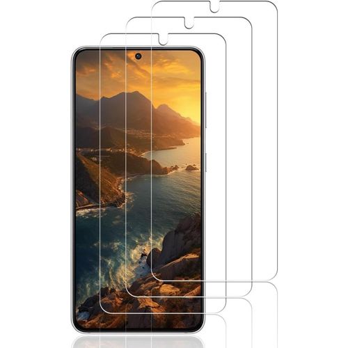 Kal-Verre Trempé Pour Samsung Galaxy S21 Plus 5g,3 Pièces Ecran En Verre [3d Incurvé Couverture Complète][Haute Sensibilité] [Sans Bulless] Protection Vitre