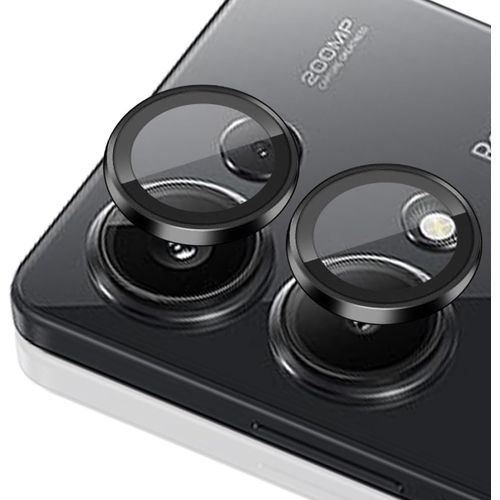 Kal-1 Pièces Protection Caméra Pour Xiaomi Redmi Note 13 Pro 4g Verre Trempé, Dureté 9h Protection Objectif Caméra [Anti Rayures] Film Verre Trempé Pour Xiaomi Redmi Note 13 Pro 4g (Noir)