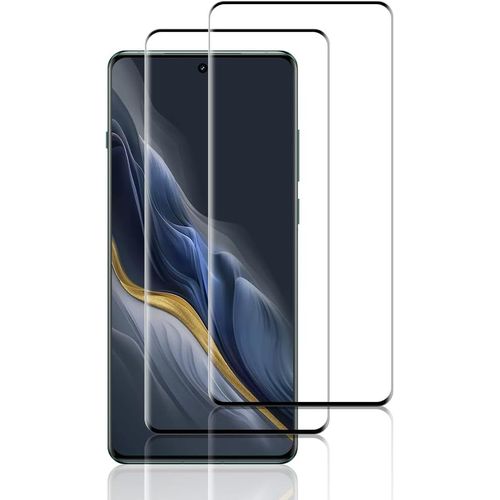 Kal-Verre Trempé Pour Oneplus 13,2 Pièces Ecran En Verre [3d Incurvé Couverture Complète][Haute Sensibilité] [Sans Bulless] Protection Vitre