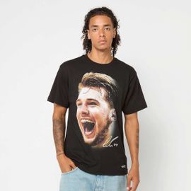Mitchell & Ness Nbpa Real Big Face Tee Luka Doncic Homme T-Shirts Polos Noir Taille M Vêtements