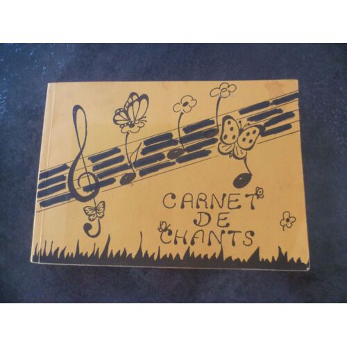 Carnet De Chants