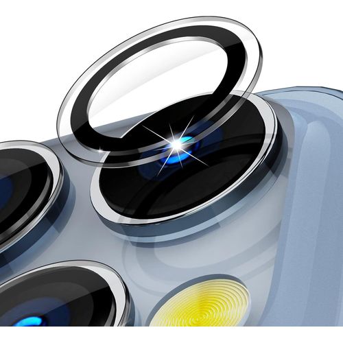 Conçu Pour Iphone 13 Pro/Iphone 13 Pro Max, Protège L'objectif D'origine, Verre Trempé Hd + Cercle De Nuit Noir, Résistance Aux Rayures 9h Pour 13 Pro/Max 5g 2021