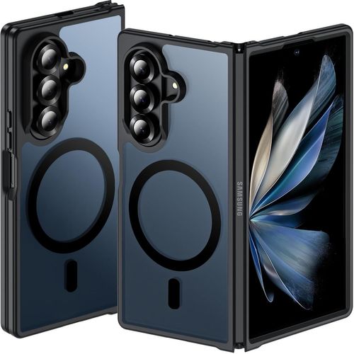 Coque Magnétique Pour Samsung Z Fold 7 2025,Compatible Avec Magsafe,Anti-Empreinte Digitale Translucide Mat Taille Slim Case Pour Samsung Galaxy Z Fold 7, Noir[CAR783947]